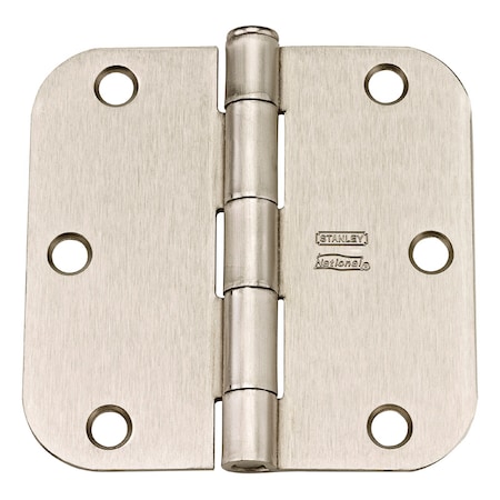 National Hardware National Hardware 3-1/2 in. L Satin Nickel Door Hinge 12 pk N612-061